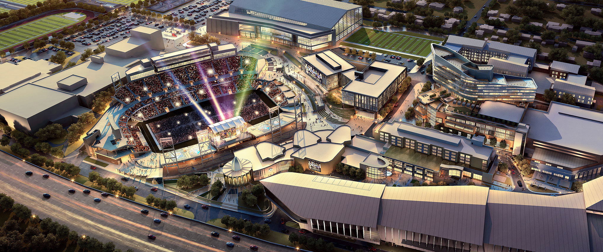 Forbes Describes HKS-Designed Pro Football Hall Of Fame’s $700 Million Expansion as Disney For Football Fans