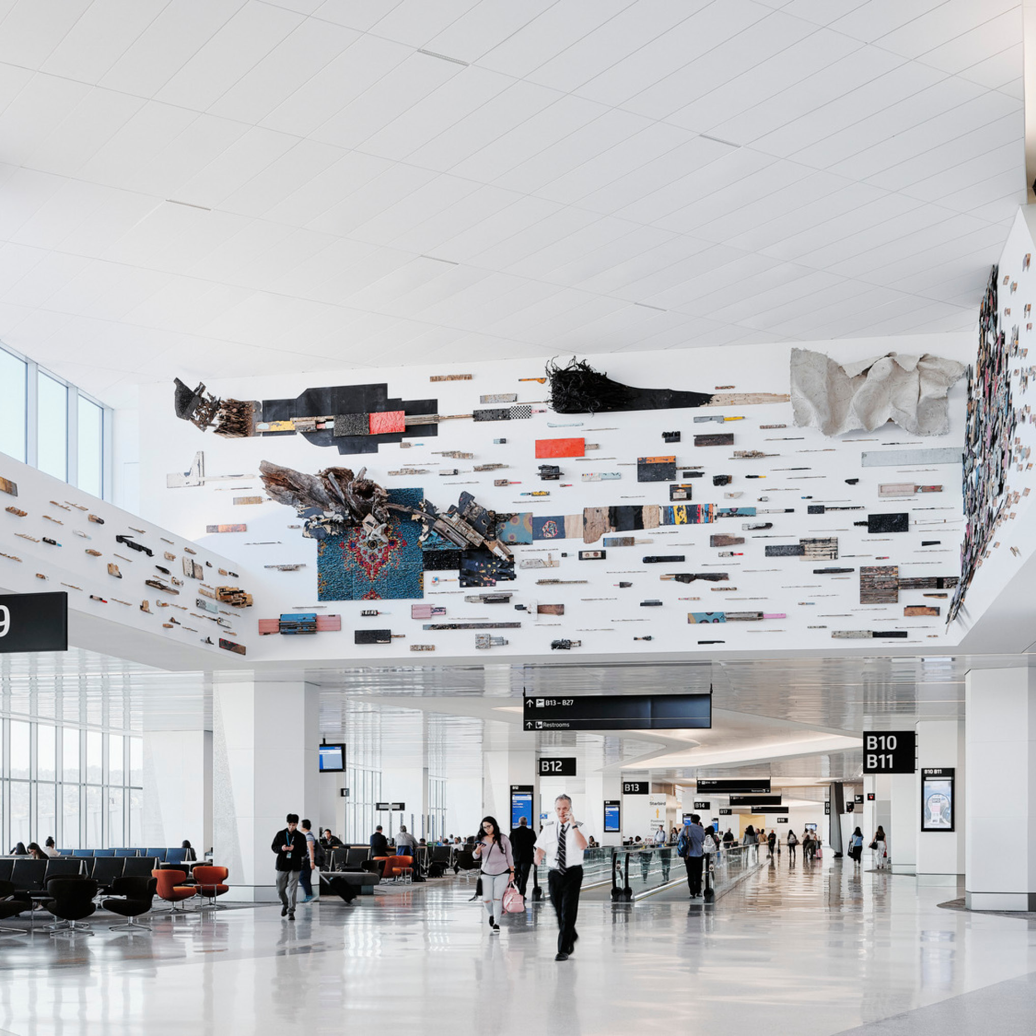 First Nine Gates of Boarding Area B at SFO’s Harvey Milk Terminal 1 Open